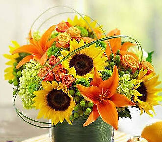 Sunburst bouquet 