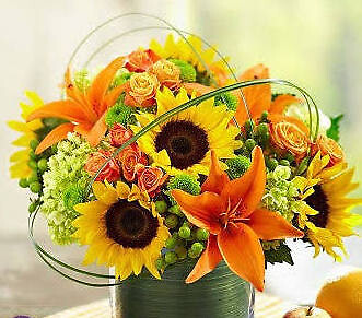 Sunburst bouquet