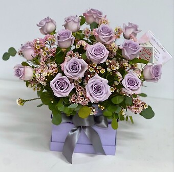Lavender rose box