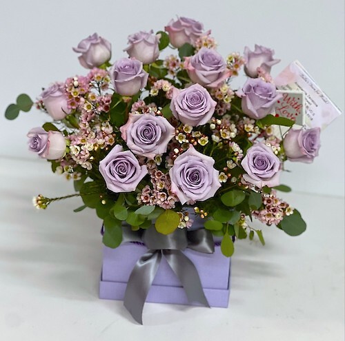 Lavender rose box