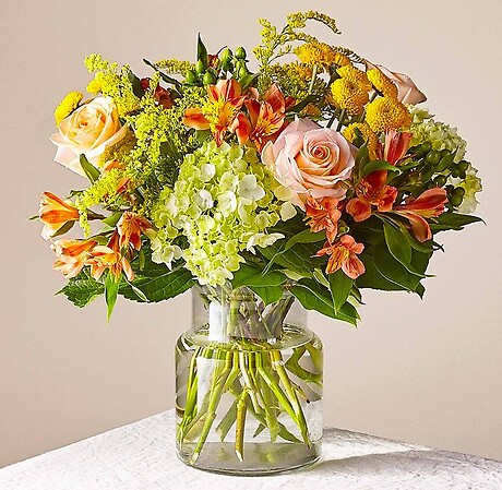 Life's of Peach bouquet