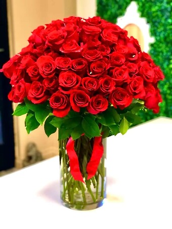 100 Premium Red rose Bouquet
