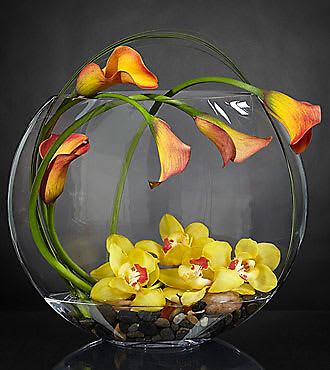 The Luxury Oval fishbowl Bouquet